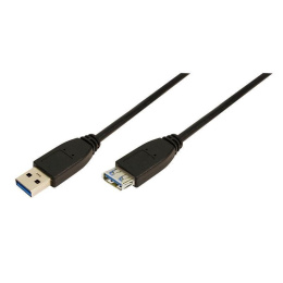 Female | 9 pin USB Type A | Male | 9 pin USB Type A | Black