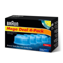 Braun Refills 4 Pack Clean and Renew CCR4 3+1