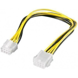 Goobay | CAK S-12 | Power extension cable | Female | 8 pin internal power | Male | 8 pin internal power | 28 cm