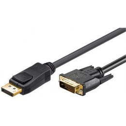 Goobay | DisplayPort adapter | Male | 24+1 pin digital DVI | Male | 20 pin DisplayPort | 2 m