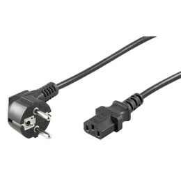 Goobay | Power cable | Power IEC 60320 C13 | Power CEE 7/7 | 1.5 m | Black