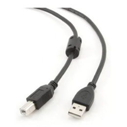 Cablexpert 1,8m USB 2.0 A/B M 1,8 m, czarny