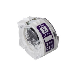 Brother CZ-1001 White, Full colour continuous label roll, 5 m, 0.9 cm