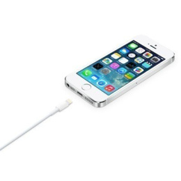 Apple Lightning - USB USB A, Lightning, 2 m, White