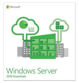 Microsoft Windows Server Essentials 2019 Oem G3S-01299 DVD-ROM, 1 serwer (1-2 CPU), Licencja, PL