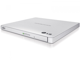 H.L Data Storage Ultra Slim Portable DVD-Writer GP57EW40 Interface USB 2.0, DVD?R/RW, CD read speed 24 x, CD write speed 24 x, W