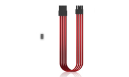 Deepcool PSU Extension Cable DP-EC300-PCI-E-RD Red, 345 x 26 x 17 mm
