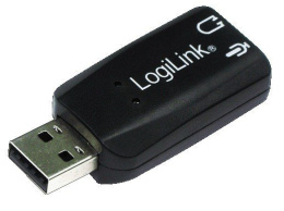 Adapter audio USB Logilink, efekt dźwiękowy 5.1
