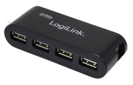 Logilink USB 2.0 Hub-4 porty zasilacz sieciowy