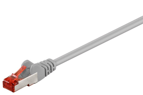 Goobay | CAT 6 | Network cable | Pairs in metal foil (PiMF) | Male | RJ-45 | Male | RJ-45 | Grey | 7.5 m