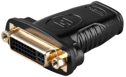Goobay HDMI/DVI-I adapter, gold-plated 68690