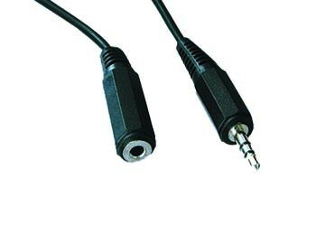 Cablexpert | Audio extension cable | Female | Mini-phone stereo 3.5 mm | Mini-phone stereo 3.5 mm | Black | 3 m