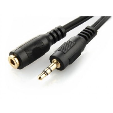 Cablexpert | Audio extension cable | Male | Mini-phone stereo 3.5 mm | Mini-phone stereo 3.5 mm | Black | 5 m