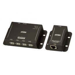Aten 4-Port USB 2.0 CAT 5 Extender UCE3250-AT-G Cable length 50 m