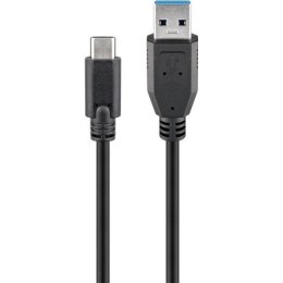 Goobay | USB-C cable | Male | 9 pin USB Type A | Male | Black | 24 pin USB-C | 2 m