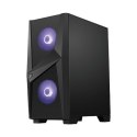 MSI MAG FORGE 100M PC Case, Mid-Tower, USB 3.2, Black MSI | MAG FORGE 100M | Black | ATX | Power supply included No